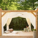 Ahşap Gazebo Süsleme